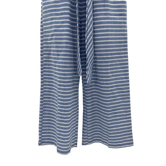 Pretty Garden Sleeveless Wide Leg Striped Jumpsuits - Picture 3 of 9